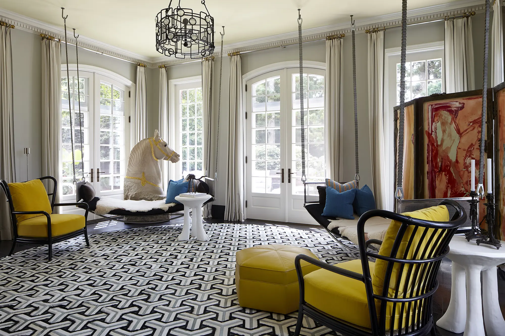 Classical Reawakening. Design by Jamie Drake. Photography by Joshua McHugh.