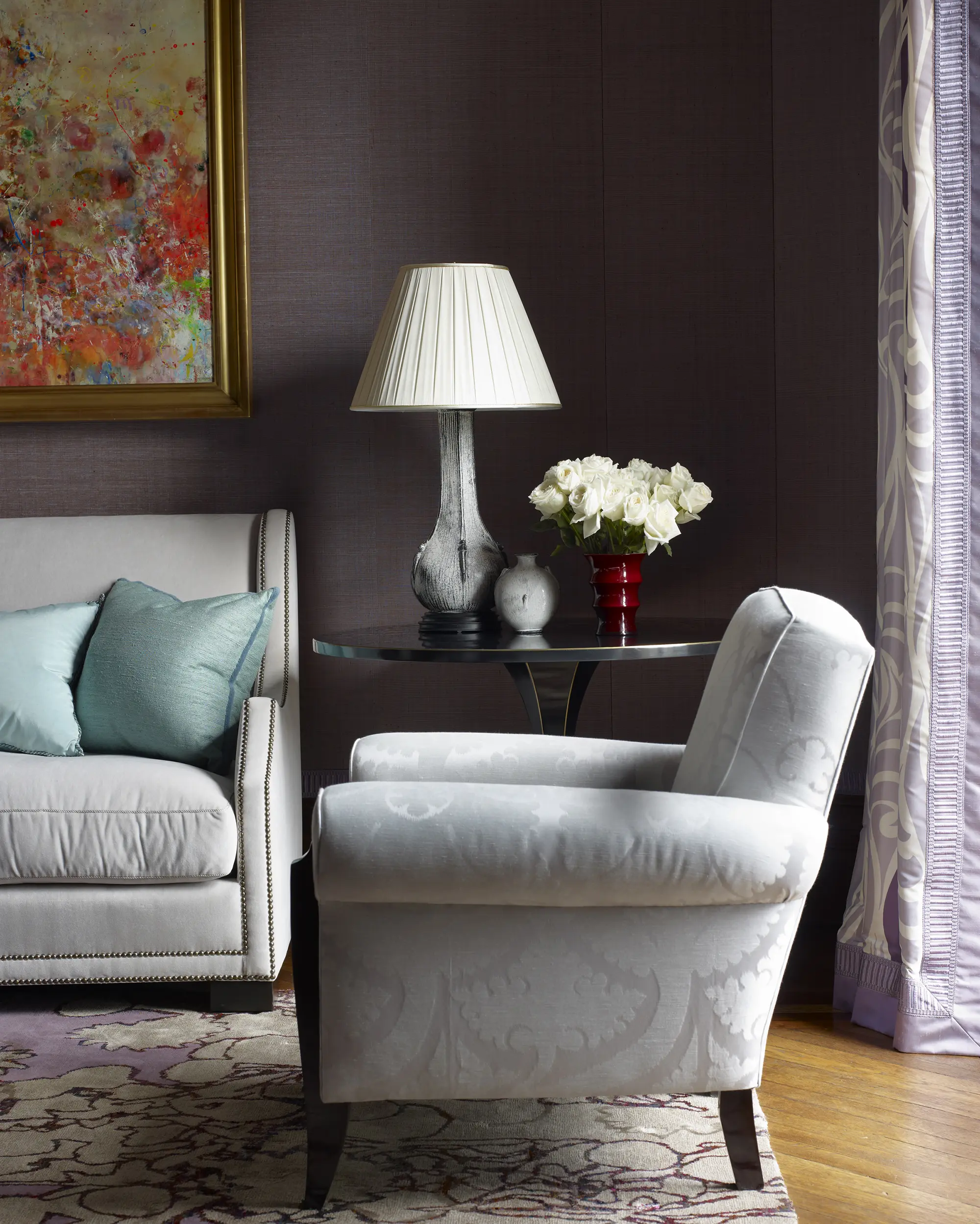 Jamie Drake Design. Landmark Living Photography by William Waldron.