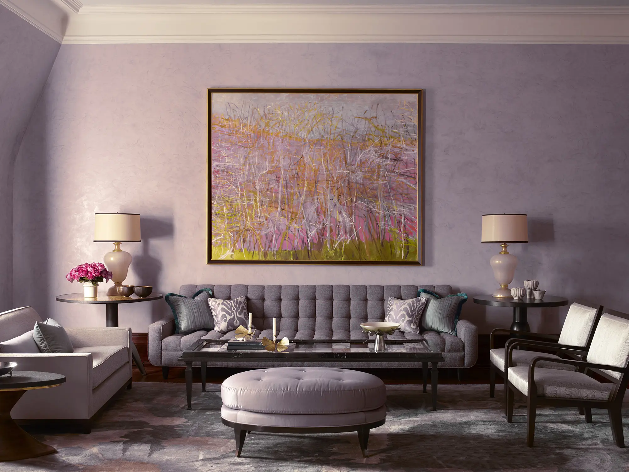 Jamie Drake Design. Landmark Living Photography by William Waldron.