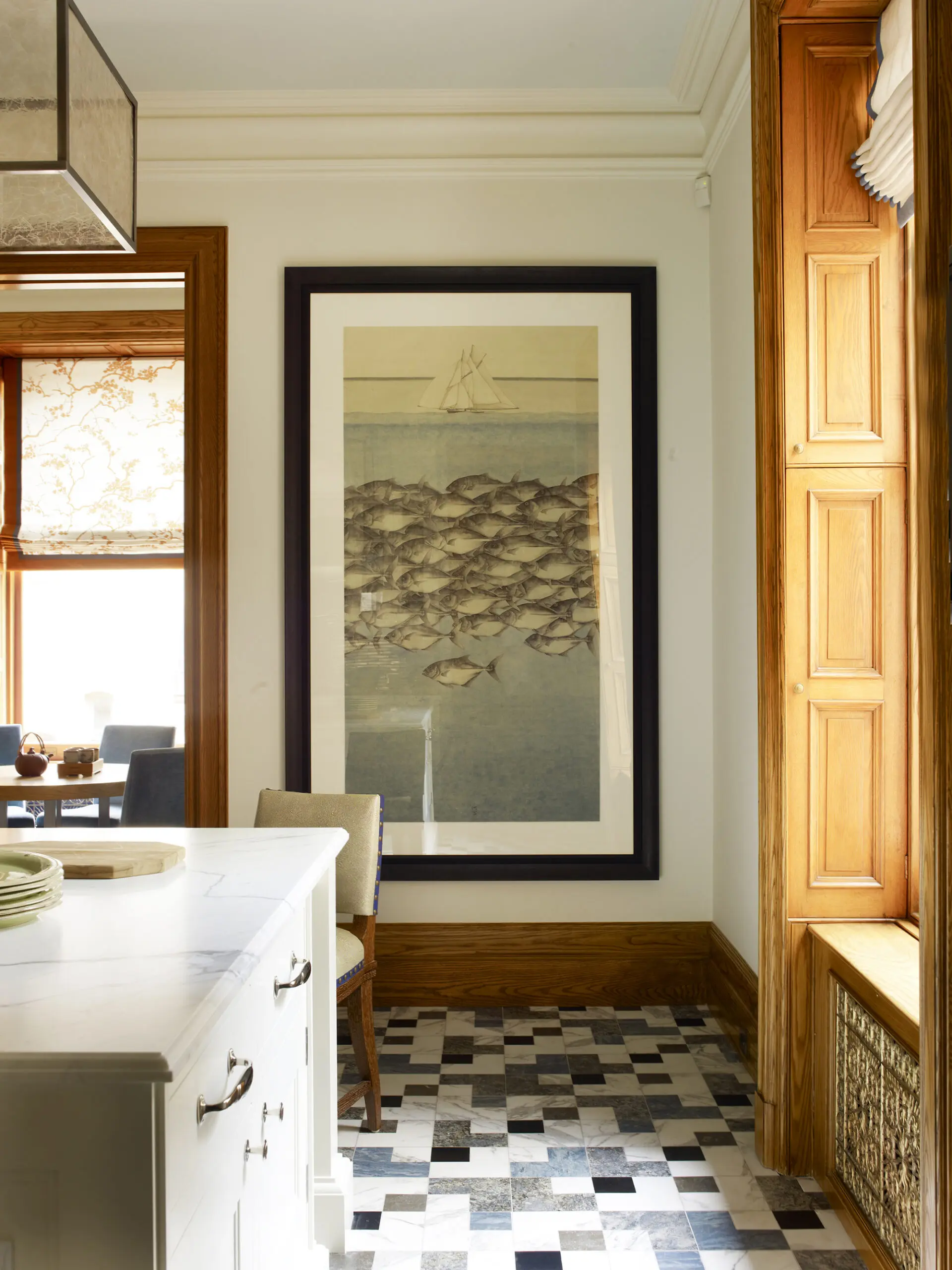 Jamie Drake Design. Landmark Living Photography by William Waldron.