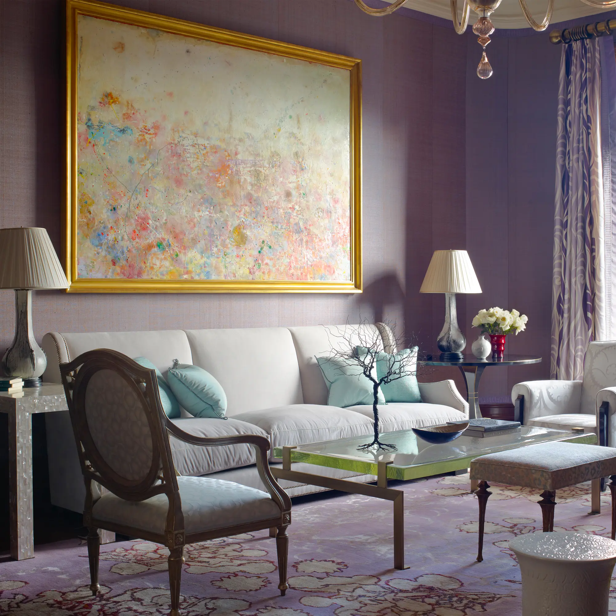Jamie Drake Design. Landmark Living Photography by William Waldron.